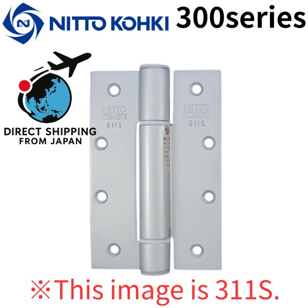 Photo1: NITTO KOHKI 日東工器 (DENSEI) Auto hinge 300series【Direct from Japan】 (1)