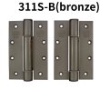 Photo12: NITTO KOHKI 日東工器 (DENSEI) Auto hinge 300series 311Stype 311S-B(bronze)【Direct from Japan】 (12)