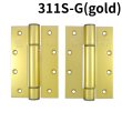 Photo12: NITTO KOHKI 日東工器 (DENSEI) Auto hinge 300series 311Stype 311S-G(gold)【Direct from Japan】 (12)