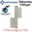 Photo1: NITTO KOHKI 日東工器 (DENSEI) Auto hinge 700series 730type【Direct from Japan】 (1)