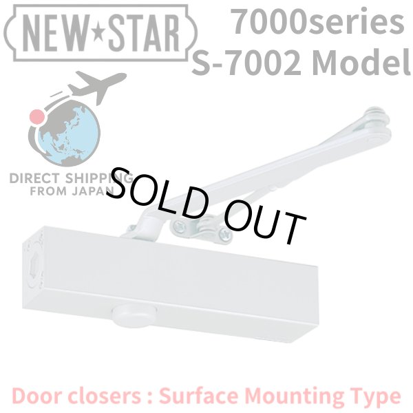 Photo1: NEWSTAR Door Closers Surface Mounting Type 7000series S-7002model【Direct from Japan】 (1)