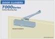 Photo2: NEWSTAR Door Closers Surface Mounting Type 7000series S-7002model【Direct from Japan】 (2)